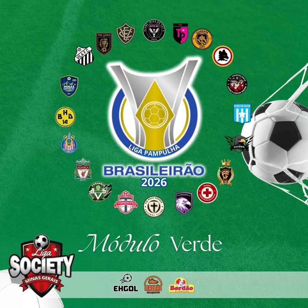Vem aí,  a Liga Pampulha Brasileirão módulo Verde ( pontos corridos)